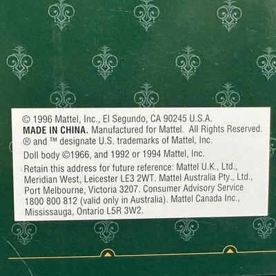 LOT 257: 2006 Holiday Barbie & Hallmark Yuletide Romance Barbie in Package