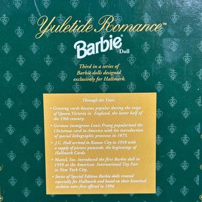 LOT 257: 2006 Holiday Barbie & Hallmark Yuletide Romance Barbie in Package