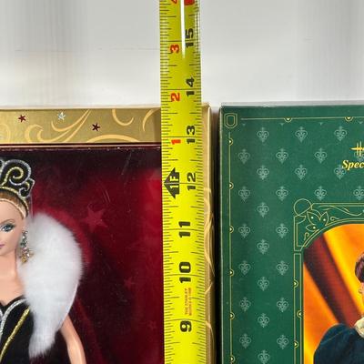 LOT 257: 2006 Holiday Barbie & Hallmark Yuletide Romance Barbie in Package