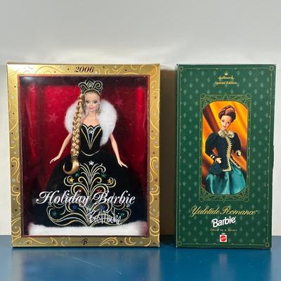 LOT 257: 2006 Holiday Barbie & Hallmark Yuletide Romance Barbie in Package