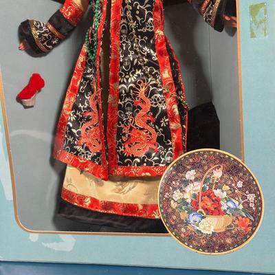 LOT 260: Chinese Empress & Sweet Valentine Barbie in Box