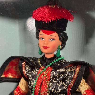 LOT 260: Chinese Empress & Sweet Valentine Barbie in Box