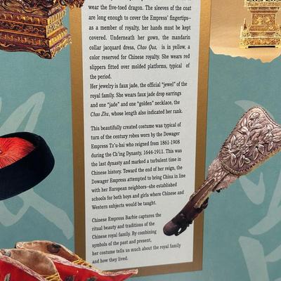 LOT 260: Chinese Empress & Sweet Valentine Barbie in Box