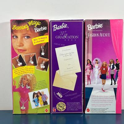 LOT 261: Barbie Collection - Cali Girl, Fashion Fever, My Graduation 2003, Fashion Avenue, Teacher Barbie & More