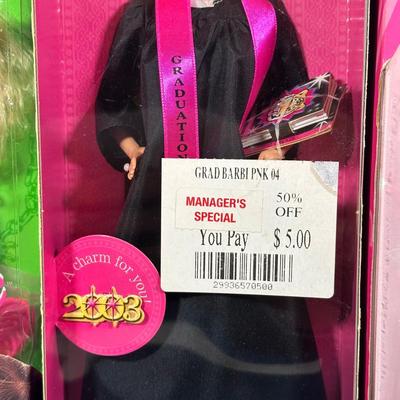 LOT 261: Barbie Collection - Cali Girl, Fashion Fever, My Graduation 2003, Fashion Avenue, Teacher Barbie & More