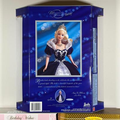 LOT 262: Millennium Princess, Cinderella & Birthday Wishes Barbie