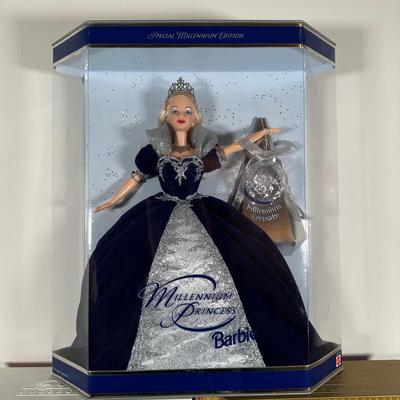 LOT 262: Millennium Princess, Cinderella & Birthday Wishes Barbie