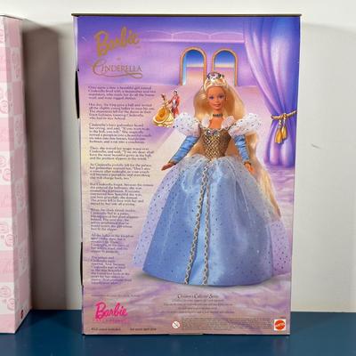 LOT 262: Millennium Princess, Cinderella & Birthday Wishes Barbie