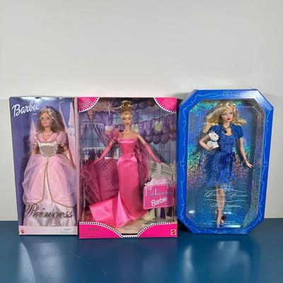 LOT 263: Pink Inspiration, Miss Saphire & Princess Barbie