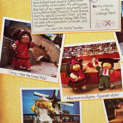 LOT 164: Cabbage Patch Kids Collection - World Traveler, Growing Hair & Young Astronaut in Box