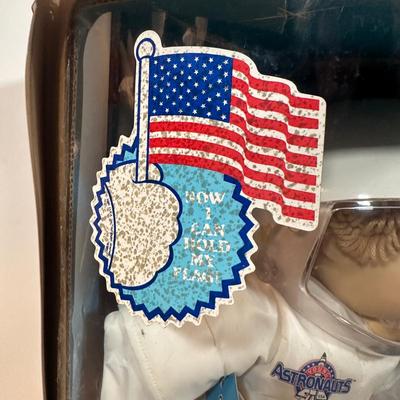 LOT 164: Cabbage Patch Kids Collection - World Traveler, Growing Hair & Young Astronaut in Box