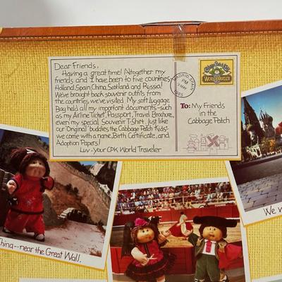LOT 164: Cabbage Patch Kids Collection - World Traveler, Growing Hair & Young Astronaut in Box