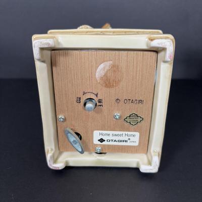 LOT 268: Wedgwood Beatrix Potter Teapot, Vintage Otagiri Music Boxes: Home Sweet Home & You've Got a Friend