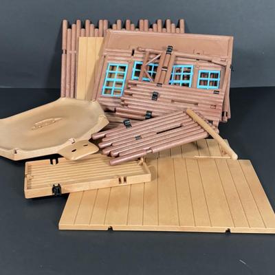 LOT 269: Playmobile Figures, Horse, Fort, Teepee
