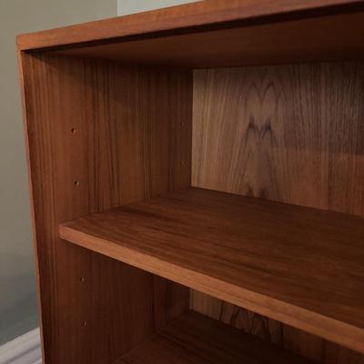LOT 277: Mid-Century Modern Danish Teak Credenza with Display Top