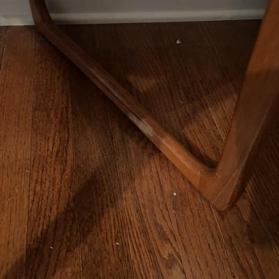 LOT 278: Mid-Century Modern Danish Teak Table and 6 Chairs