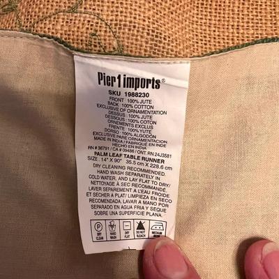 Tablecloths, Pier One Table Runner, Lenox Linens, Doilies & More (PB-KD)