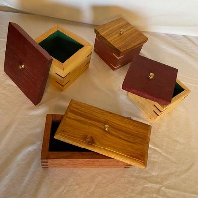 Variety of Handmade Wooden Boxes and More (GB-BM)