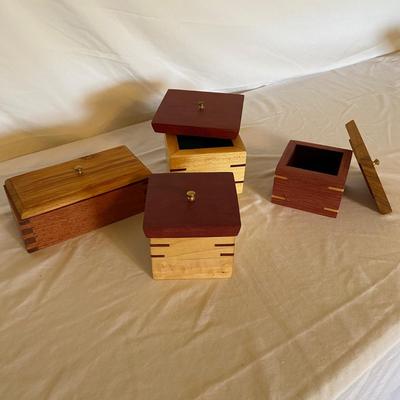 Variety of Handmade Wooden Boxes and More (GB-BM)