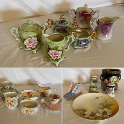 Assorted Antique China Tea Pieces and More (GB-BM)