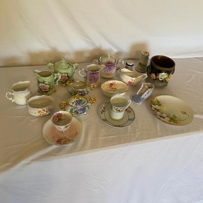Assorted Antique China Tea Pieces and More (GB-BM)