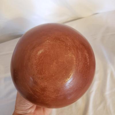 Hand Carved Buffalo, Stone Buffalo and Clay Bowl (GB-KD)