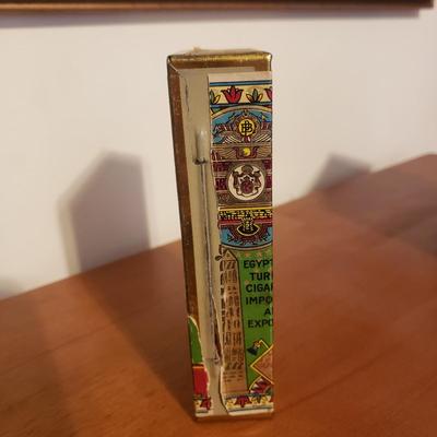 AGFA Ansco Vintage Box Camera and Vintage Egyptian Cigarette Case (GB-KD)