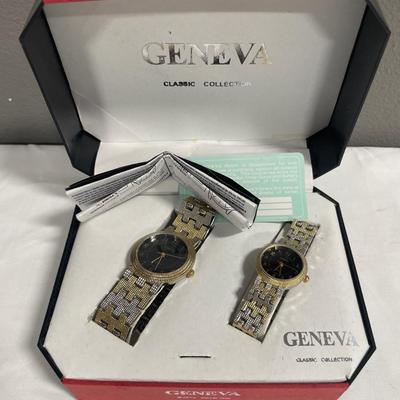 Geneva watch set