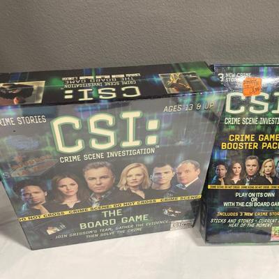 CSI Board game with Booster Pack