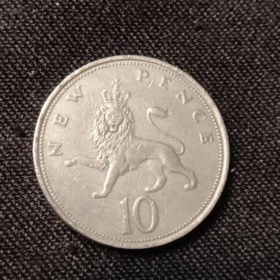 3 -1970'S, '68, '79 D-G-REG-F-D ELIZABETH II 10 NEW PENCE