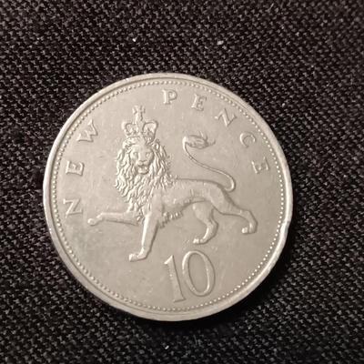 3 -1970'S, '68, '79 D-G-REG-F-D ELIZABETH II 10 NEW PENCE