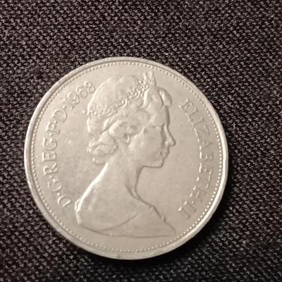 3 -1970'S, '68, '79 D-G-REG-F-D ELIZABETH II 10 NEW PENCE