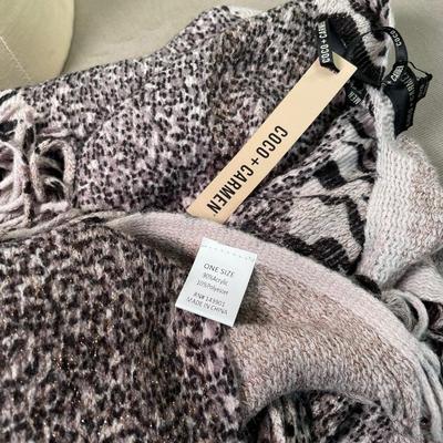 Coco + Carmen fringe wrap