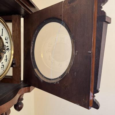 340 Antique Wall Clock