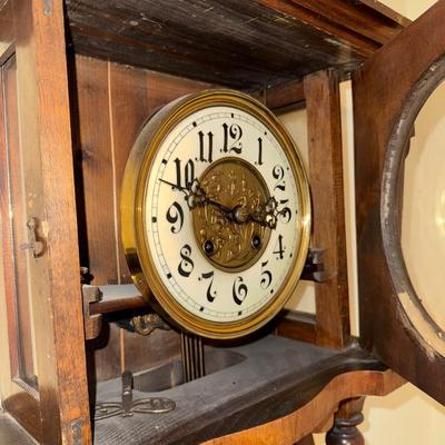 340 Antique Wall Clock