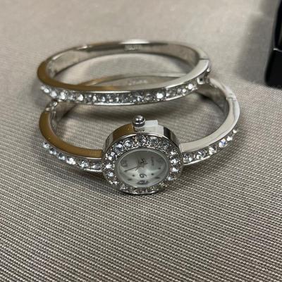 Silver tone watch set and more