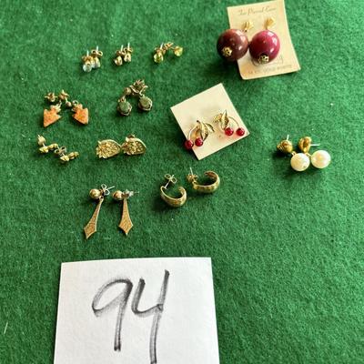 Pierced Earring Lot
