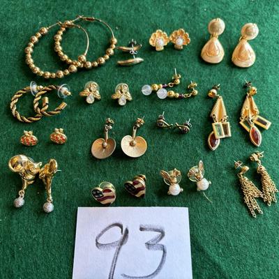 Pierced Earring Lot
