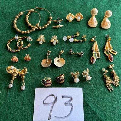 Pierced Earring Lot