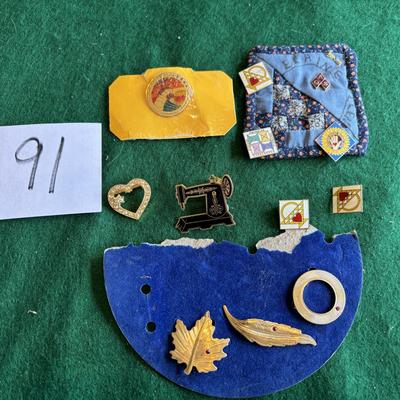 Jewelry Pin Lot