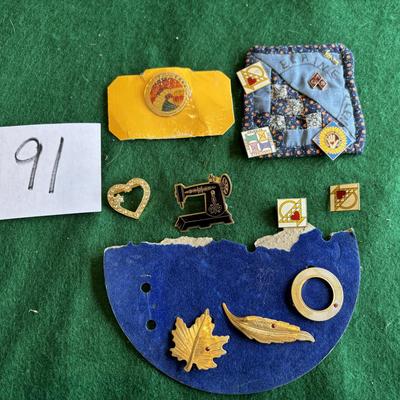Jewelry Pin Lot