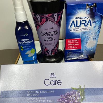 New soaps and scented products