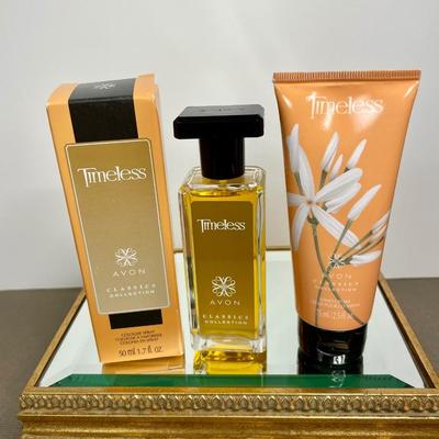 Timeless fragrance cologne spray and hand lotion