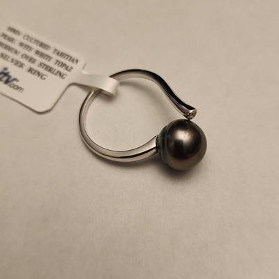 Taihitian pearl ring size 8