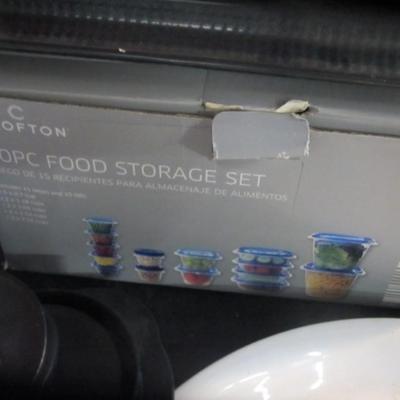 Kitchen Utensils Plastic Food Storage Set