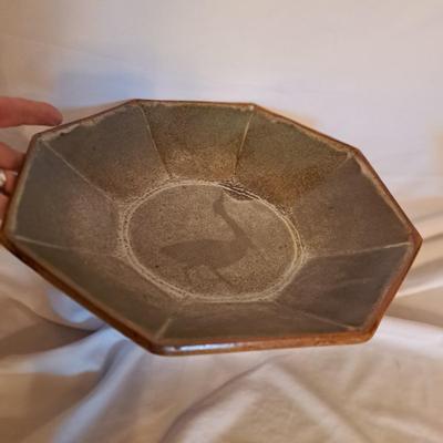 Grouping of Signed Handmade Studio Art Stoneware Pottery (LR-SD)