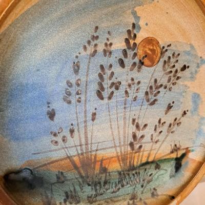 Grouping of Signed Handmade Studio Art Stoneware Pottery (LR-SD)