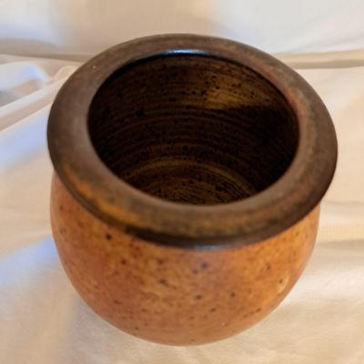 Grouping of Signed Handmade Studio Art Stoneware Pottery (LR-SD)