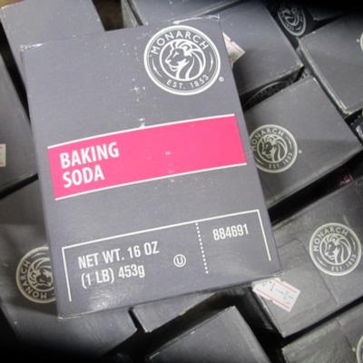 17 Boxes Of Monarch 16 Oz Baking Soda #13