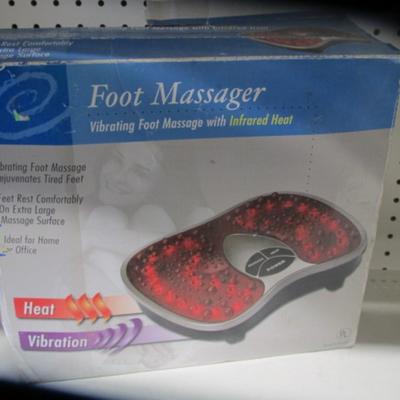 Vibrating Foot Massage With Infrared Heat